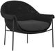 Four Hands Suerte Arashi Ink/ Dark Black Hyacinth Acrylic/Polyethylene Outdoor Chair -0
