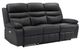 Homelegance® Hancock Black Power Double Reclining Sofa-0
