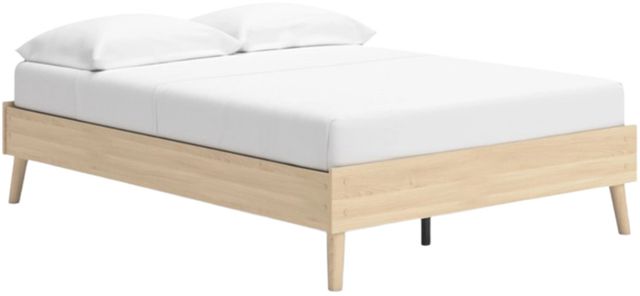 Signature Design by Ashley® Cabinella Tan Full Platform Bed-0