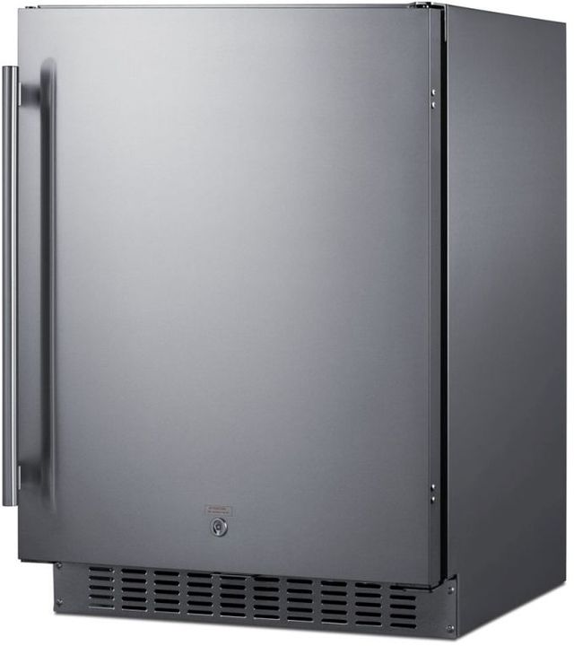 Summit® 3.1 Cu. Ft. Stainless Steel Under The Counter Refrigerator -1