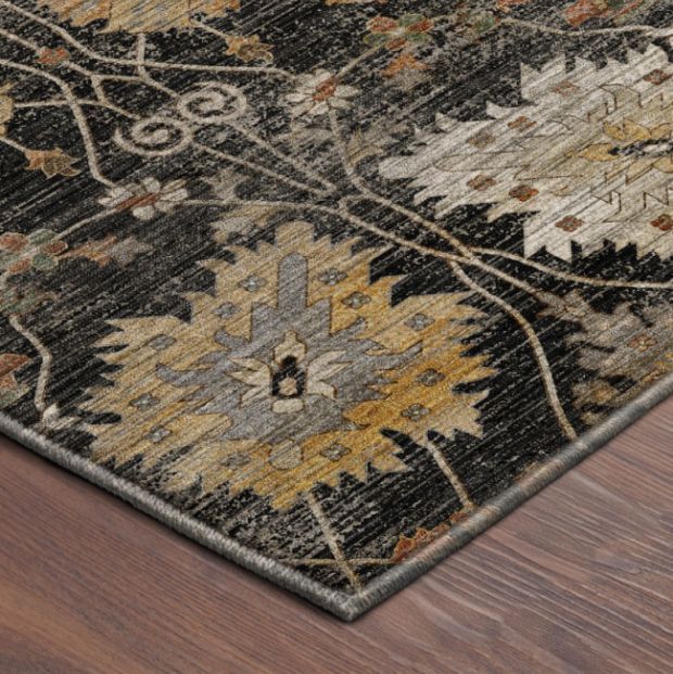 Dalyn™ Rug Company Aristo AR6 Black 5'x8' Area Rug-4