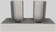 Vent-A-Hood® 60" Stainless Steel Contemporary Wall Mounted Range Hood-4