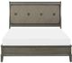 Mazin Furniture Cotterill Gray Eastern King Bed-0
