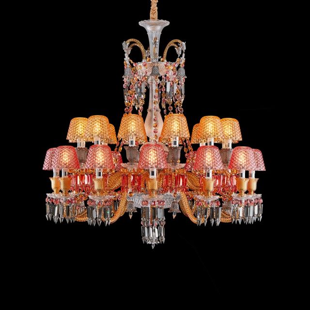 Michael Amini® Czarina Chrome 24-Light Chandelier-4