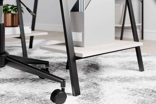 Signature Design by Ashley® Bayflynn Black/White Home Office Desk-4