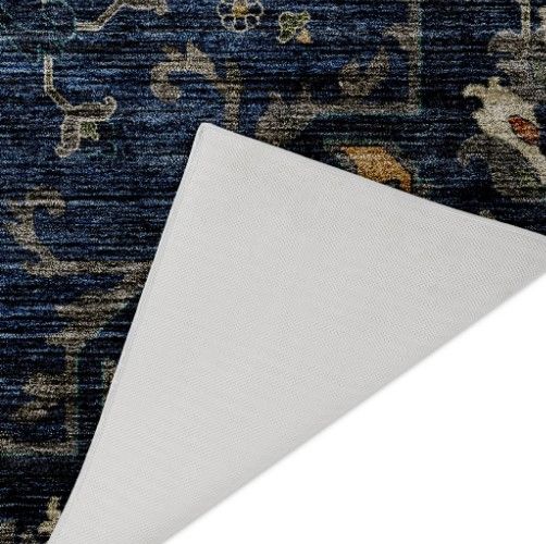 Dalyn™ Rug Company Silk Road SR6 Navy 5'x8' Area Rug-2