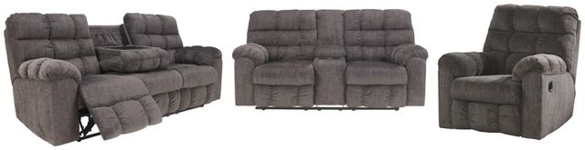 Signature Design by Ashley® Acieona 3-Piece Slate Reclining Living Room Seating Set-0