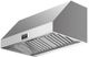 Fulgor Milano Sofia 600 Series 36" Stainless Steel Professional Wall Mounted Range Hood-4