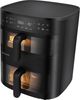 Frigidaire® 11.6 Quart Black 4-in-1 DualZone Air Fryer with Sync Cook-4