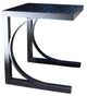 CabanaCoast® Customizable Monaco Aluminum 20" Outdoor Square Side Table-1