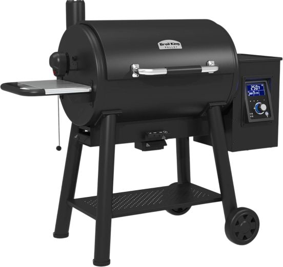 Broil King® Smoke™ Pellet XL Pro 32" Black Freestanding Wood Pellet Grill-2