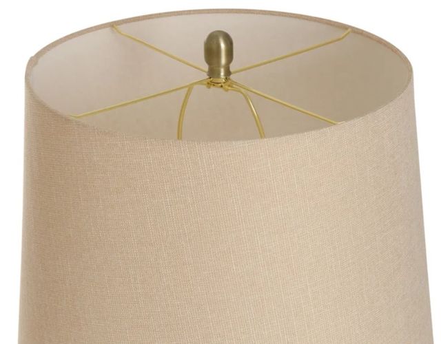StyleCraft Brass Cocoa Glass Table Lamp-4