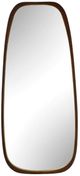 Uttermost® Zachari Dark Walnut Asymmetrical Tall Mirror-0
