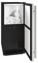 U-Line® Integrated Solid Panel Ready 15" Clear Cube Ice Maker Machine-1