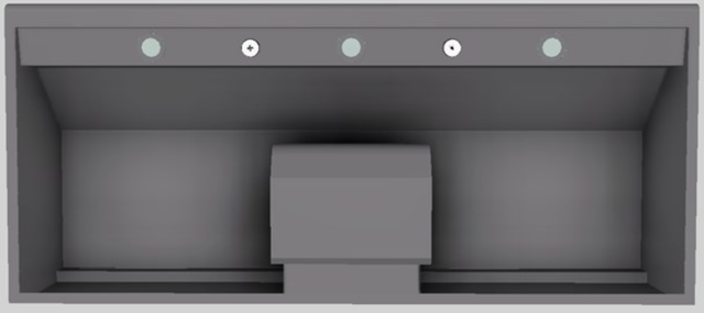 Vent-A-Hood® 48" Gunsmoke Under Cabinet Range Hood-3