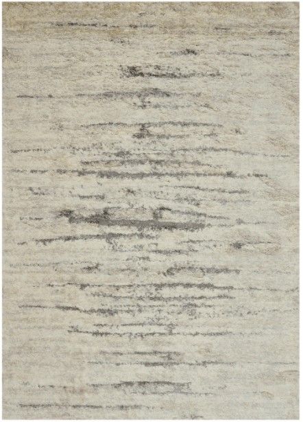 KAS Rugs Merino Ivory/Gray Horizon 5'x8' Area Rug-0