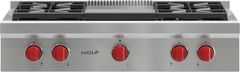 Wolf® 36" Pro Style Natural Gas Rangetop
