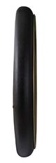 A & B Home Black Gear Clock-2