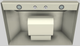 Vent-A-Hood® 30" Biscuit Wall Mounted Liner Insert-1