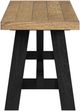 Intercon Hendricks Raven/Rustic Wheat Dining Bench-3