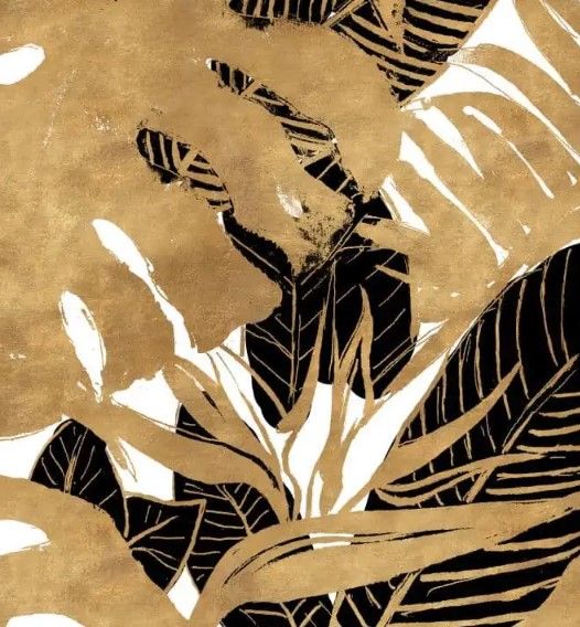 Classy Art Gold Selva I by Patricia Pinto Wall Art-1