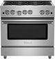 BlueStar® RCS Series 36" Stainless Steel Pro Style Gas Range-0