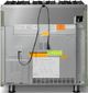 Viking® 5 Series 36" Eucalyptus Pro Style Gas (NG) Range with Polished Chrome Trim-4