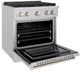 ZLINE Paramount 30" Stainless Steel Pro Style Dual Fuel Range-2