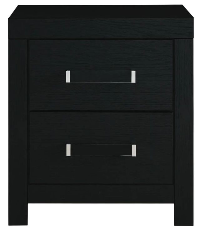 Signature Design by Ashley® Maeling Black Nightstand-2