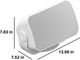 Sonos® by Sonance® White Outdoor Surface Mount Speaker Pair-2