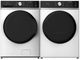 Midea® White Front Load Washer & Electric Dryer Laundry Pair-0