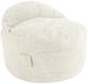 CordaRoy's® Nest Ecru Terry Corduroy Queen Adult Bean Bag Chair-0