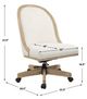 Uttermost® Lithe Light Oak Desk Chair-2