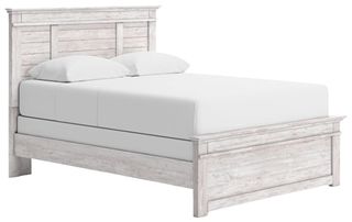 Signature Design by Ashley® Makidern Whitewash Queen Panel Bed