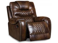 Gazelle Leather Power Headrest Recliner