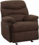 ACME Furniture Arcadia Chocolate Recliner-0
