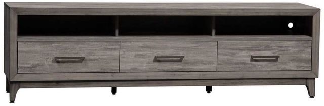 Liberty Furniture Mercury Driftwood Gray 76" TV Console-0