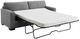 Coaster® Simpson Gray Upholstered Sofa Sleeper with Queen Mattress-1