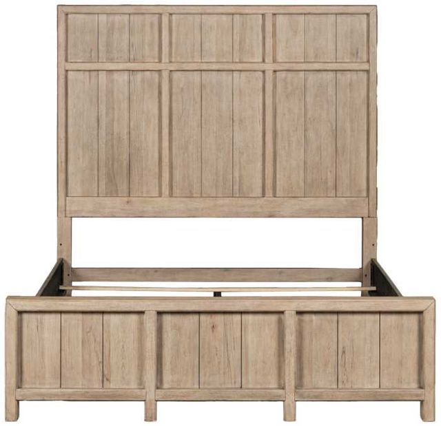 Liberty Furniture Proximity Place Barley Buff Queen Panel Bed-2