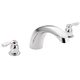 Moen® Chateau Chrome Two-Handle Low Arc Roman Tub Faucet-1