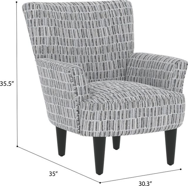 Emerald Home Flower Power Tana Stone Accent Chair-2