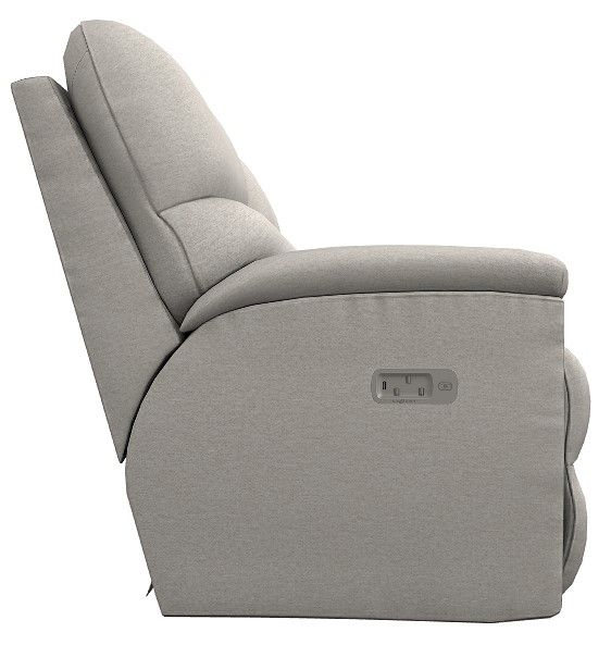 La-Z-Boy® Brooks Oyster Power Reclining Loveseat with Console, Headrest, and Lumbar-2