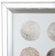 A & B Home Luna Black/Gray Crystal Mirror Wall Art-3