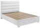 Coaster® Felicity White High Gloss California King Panel Storage Bed -1