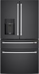 Café™ 36" 27.6 Cu. Ft. ENERGY STAR® Matte Black 4-Door French Door Refrigerator-0