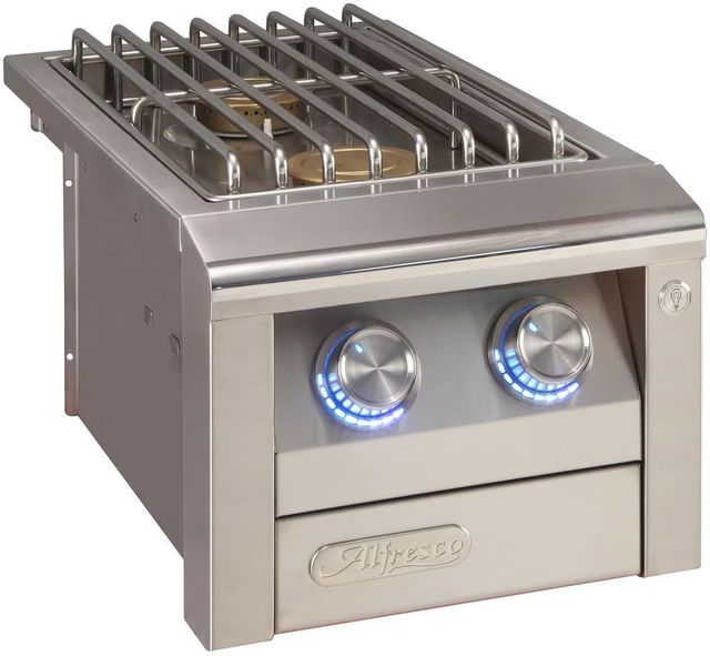 Alfresco™ 14" Blue Lilac Liquid Propane Double Side Burner-2