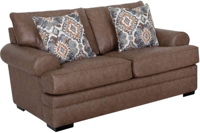 Franklin™ Langston Duvall Vintage Brown Loveseat-0