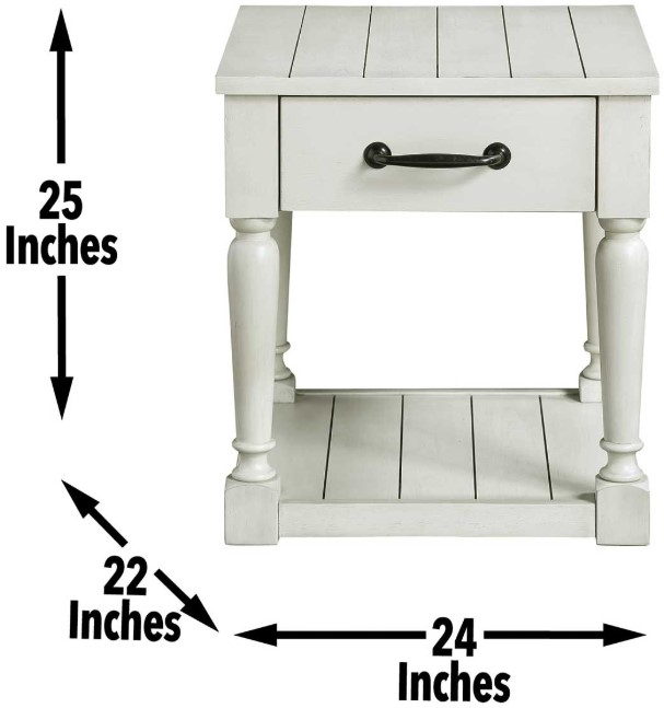 Steve Silver Hemingway End Table - Thumbnail 5