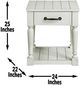 Steve Silver Co. Hemingway Alabaster End Table-2