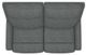 La-Z-Boy® Finley Midnight Power Wall Reclining Loveseat with Headrest and Lumbar-4